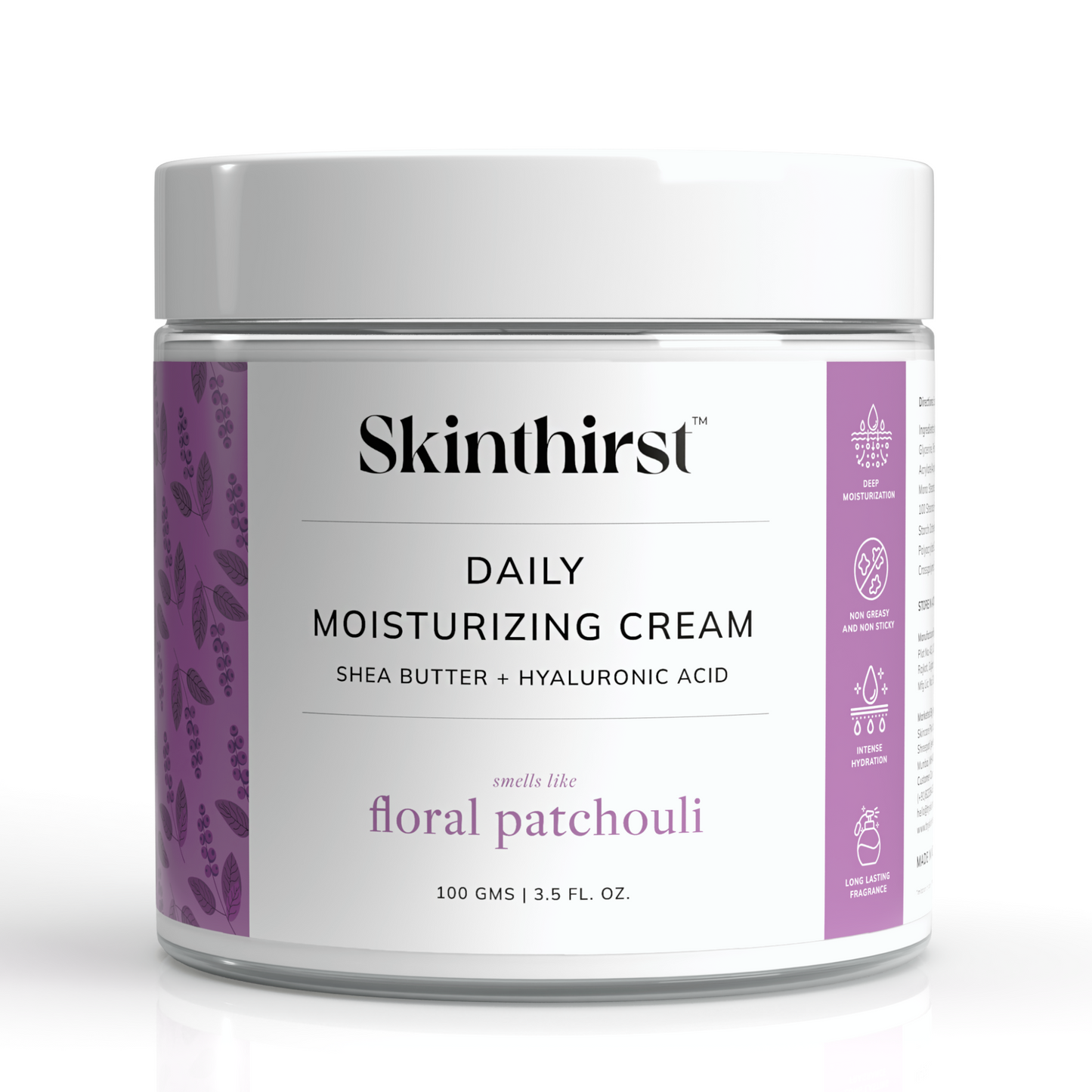 Floral Patchouli Daily Moisturizing Body Cream